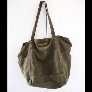 Michael Kors Extra Large Ashbury Suede Grab Bag